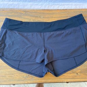 NWOT- Speed Up LR Short 2.5” lined shorts- Lululemon